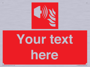 Custom Fire: Fire alarm sounder